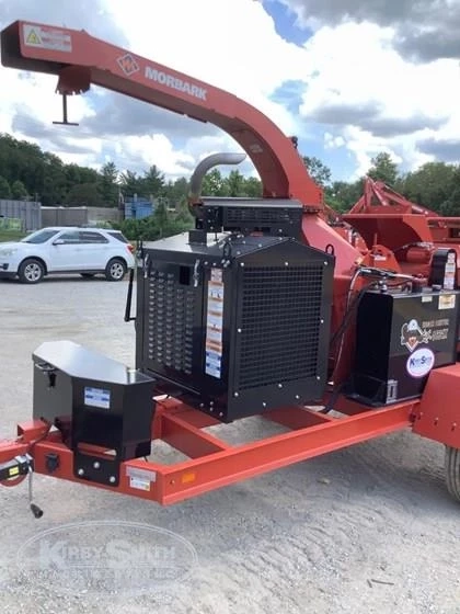 Used Brush Chipper in yard